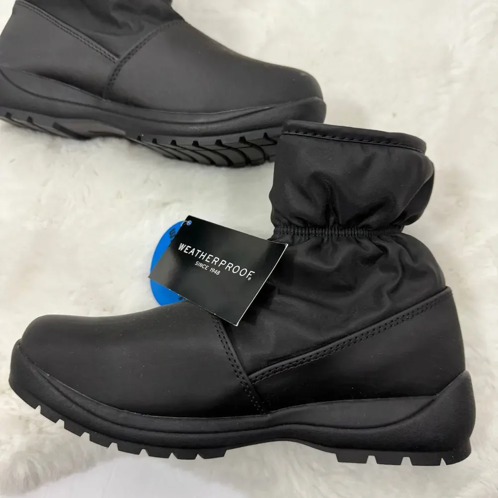 Women's Weatherproof ThermoLite Front Zipper Boots Size 8‎ NWT JAM